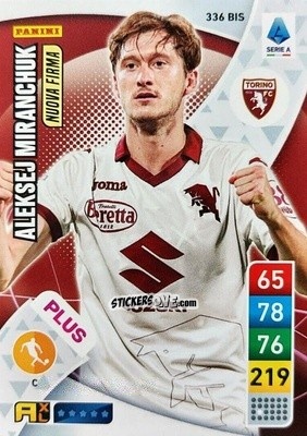Sticker Aleksej Miranchuk - Calciatori 2022-2023. Adrenalyn XL n. 336BIS - Panini