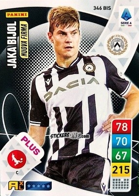 Sticker Jaka Bijol - Calciatori 2022-2023. Adrenalyn XL n. 346BIS - Panini