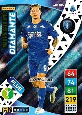 Figurina Martin Satriano - Calciatori 2022-2023. Adrenalyn XL n. 401BIS - Panini