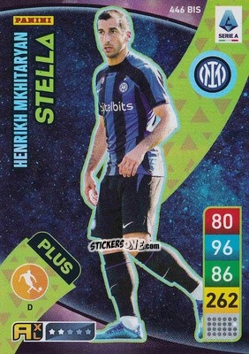 Cromo Henrikh Mkhitaryan - Calciatori 2022-2023. Adrenalyn XL n. 446BIS - Panini
