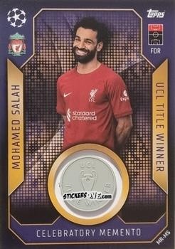 Cromo Mohammed Salah - UEFA Champions League & Europa League 2022-2023. Match Attax n. MR-MS - Topps