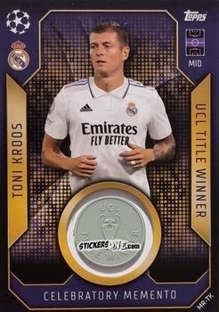 Sticker Toni Kroos - UEFA Champions League & Europa League 2022-2023. Match Attax n. MR-TK - Topps