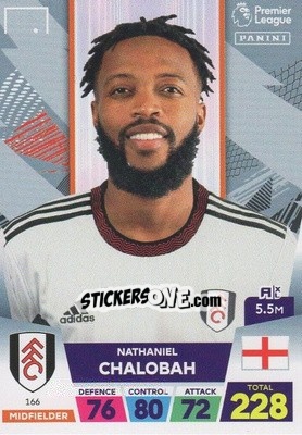 Figurina Nathaniel Chalobah - English Premier League 2022-2023. Adrenalyn XL n. 166 - Panini