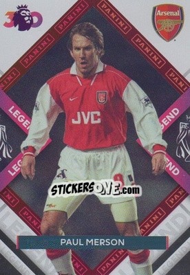 Figurina Paul Merson - English Premier League 2022-2023. Adrenalyn XL n. LEG-PM - Panini