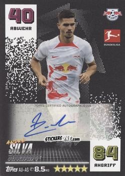 Figurina André Silva - German Fussball Bundesliga 2022-2023. Match Attax n. AU-AS - Topps