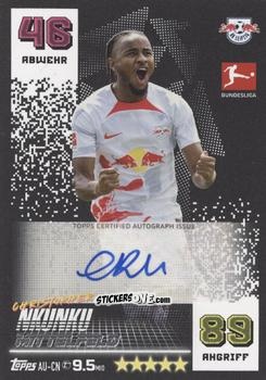 Figurina Christopher Nkunku - German Fussball Bundesliga 2022-2023. Match Attax n. AU-CN - Topps