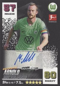 Figurina Maximilian Arnold - German Fussball Bundesliga 2022-2023. Match Attax n. AU-MA - Topps