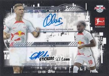 Cromo Dani Olmo / Christopher Nkunku - German Fussball Bundesliga 2022-2023. Match Attax n. CA-ON - Topps