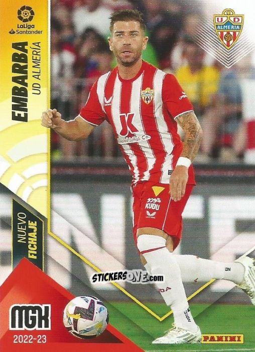 Figurina Embarba - Liga 2022-2023. Megacracks n. 469 - Panini