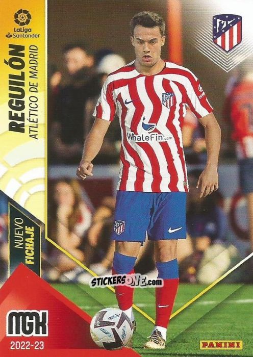 Sticker Reguilón - Liga 2022-2023. Megacracks n. 474 - Panini