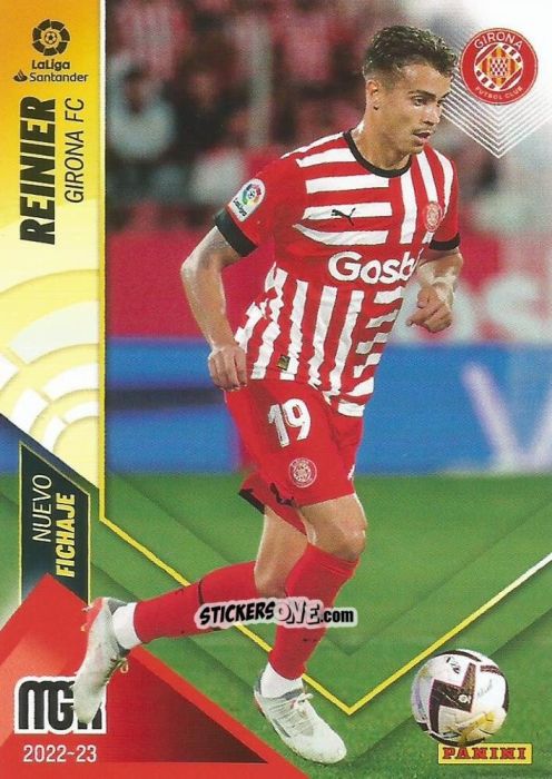 Cromo Reinier - Liga 2022-2023. Megacracks n. 478 - Panini