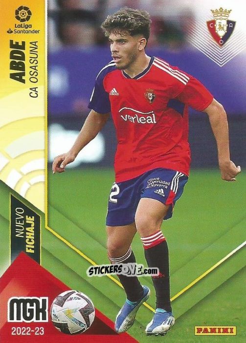 Figurina Abde - Liga 2022-2023. Megacracks n. 485 - Panini