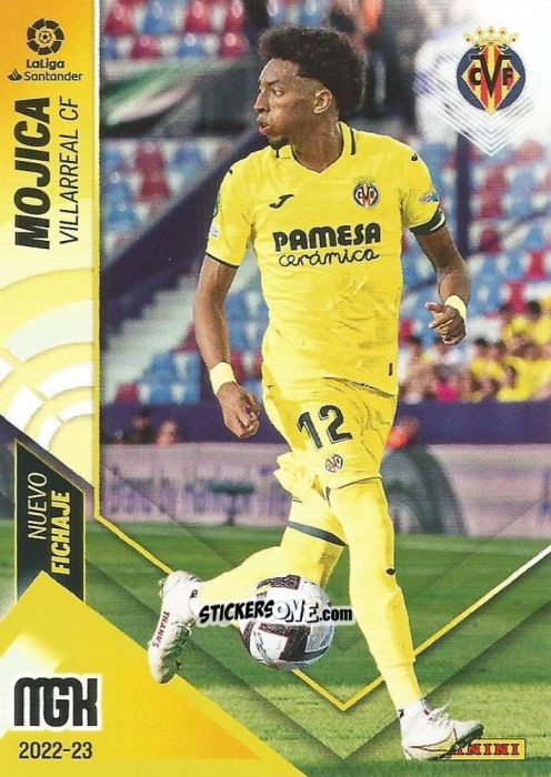 Cromo Mojica - Liga 2022-2023. Megacracks n. 490 - Panini