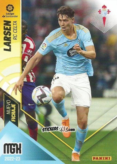 Figurina Larsen - Liga 2022-2023. Megacracks n. 493 - Panini