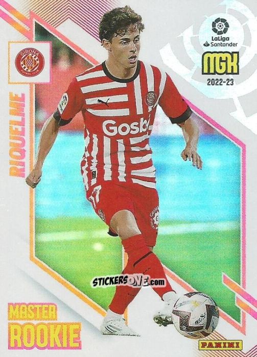 Cromo Riquelme - Liga 2022-2023. Megacracks n. 504 - Panini