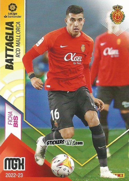 Sticker Battaglia - Liga 2022-2023. Megacracks n. 238BIS - Panini