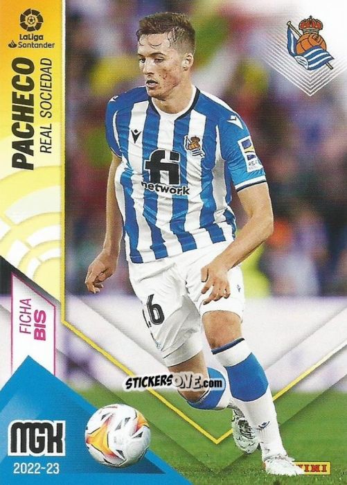 Cromo Pacheco - Liga 2022-2023. Megacracks n. 283BIS - Panini