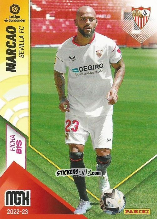 Sticker Marcao - Liga 2022-2023. Megacracks n. 303BIS - Panini