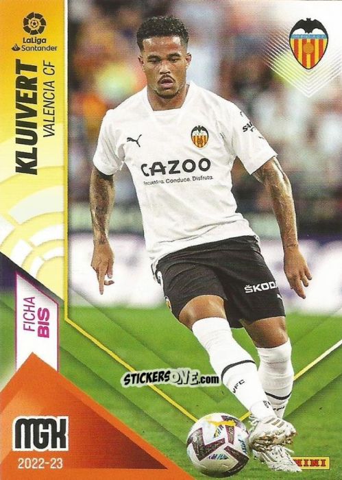 Cromo Justin Kluivert - Liga 2022-2023. Megacracks n. 333BIS - Panini