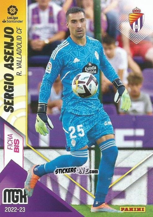 Sticker Sergio Asenjo - Liga 2022-2023. Megacracks n. 336BIS - Panini