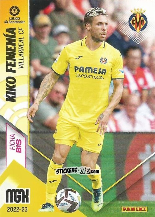 Sticker Kiko Femenia - Liga 2022-2023. Megacracks n. 359BIS - Panini