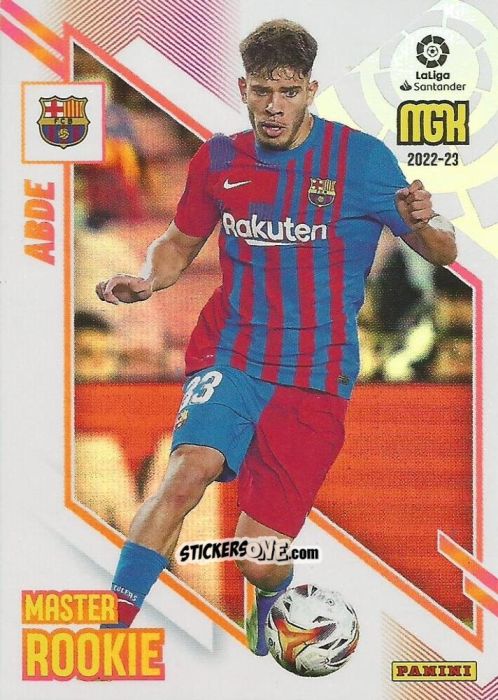 Figurina Abde - Liga 2022-2023. Megacracks n. 406 - Panini