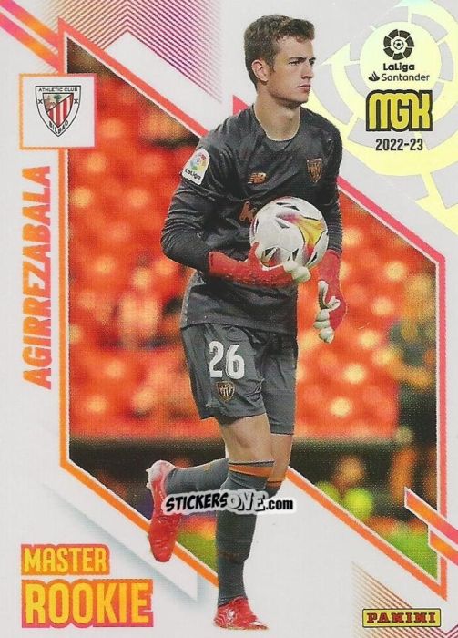 Figurina Agirrezabala - Liga 2022-2023. Megacracks n. 407 - Panini