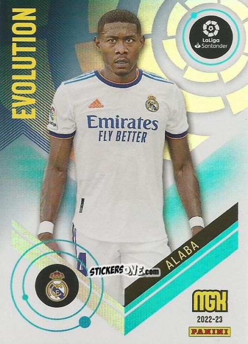 Sticker Alaba - Liga 2022-2023. Megacracks n. 370 - Panini