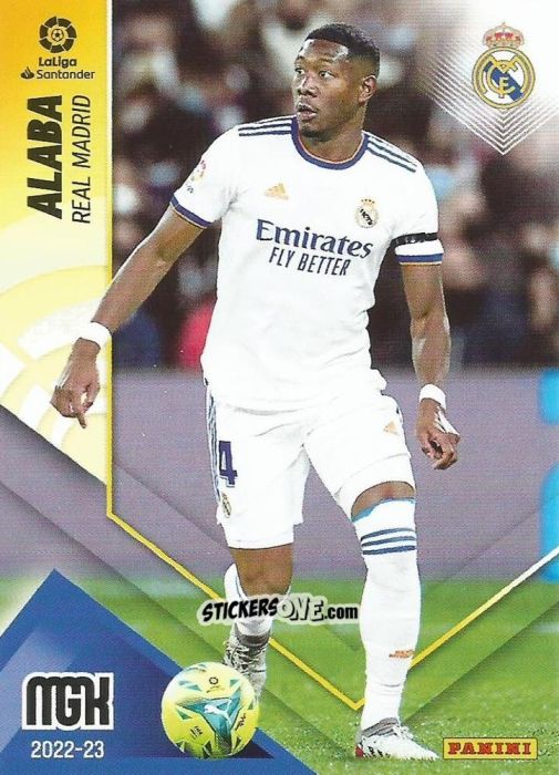 Sticker Alaba - Liga 2022-2023. Megacracks n. 213 - Panini