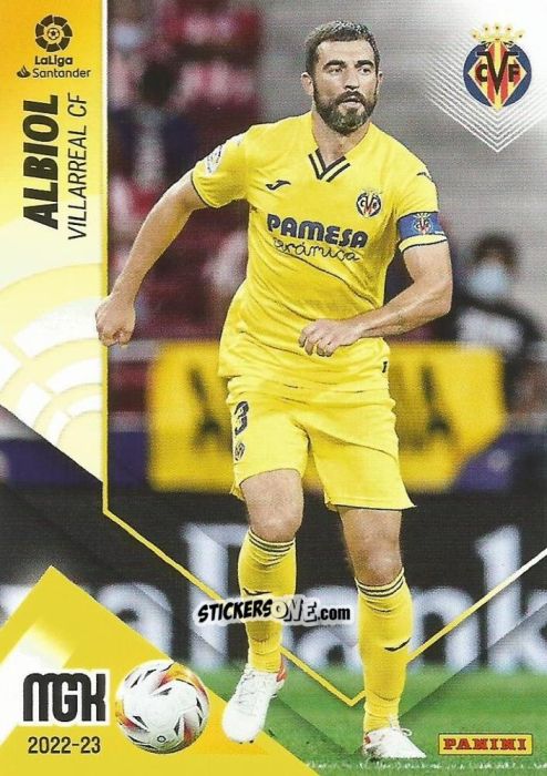 Cromo Albiol - Liga 2022-2023. Megacracks n. 358 - Panini