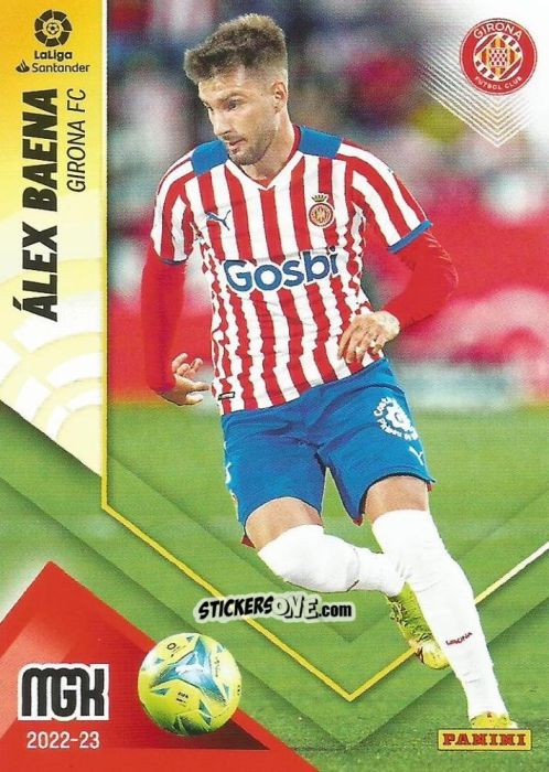 Figurina Álex Baena - Liga 2022-2023. Megacracks n. 204 - Panini