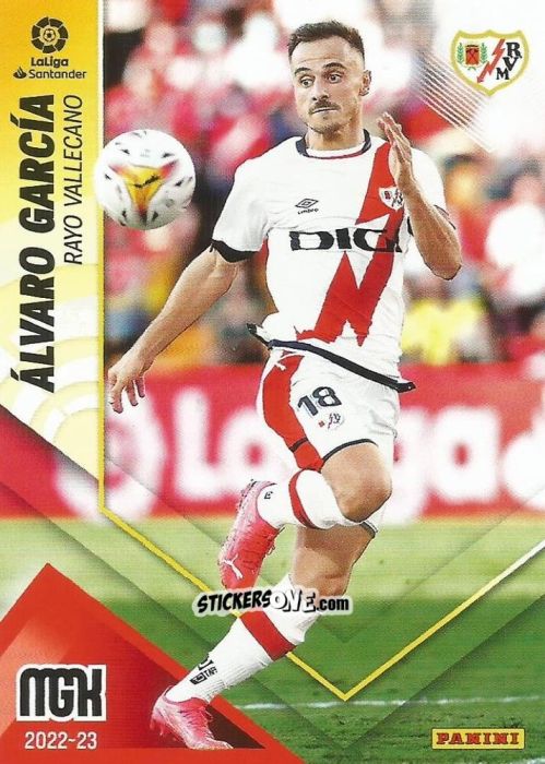 Figurina Álvaro García - Liga 2022-2023. Megacracks n. 277 - Panini