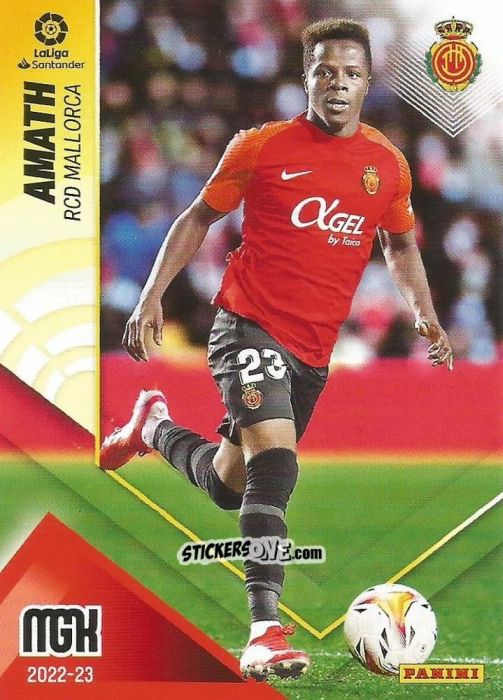 Figurina Amath - Liga 2022-2023. Megacracks n. 240 - Panini