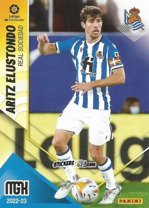 Figurina Aritz Elustondo - Liga 2022-2023. Megacracks n. 286 - Panini