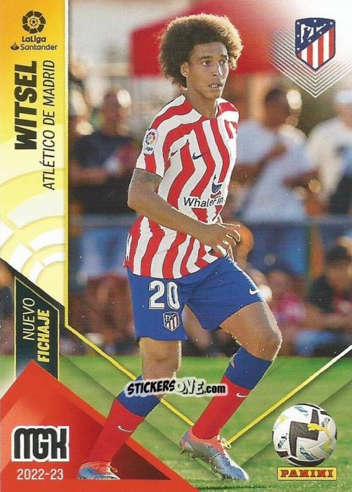 Figurina Axel Witsel - Liga 2022-2023. Megacracks n. 437 - Panini