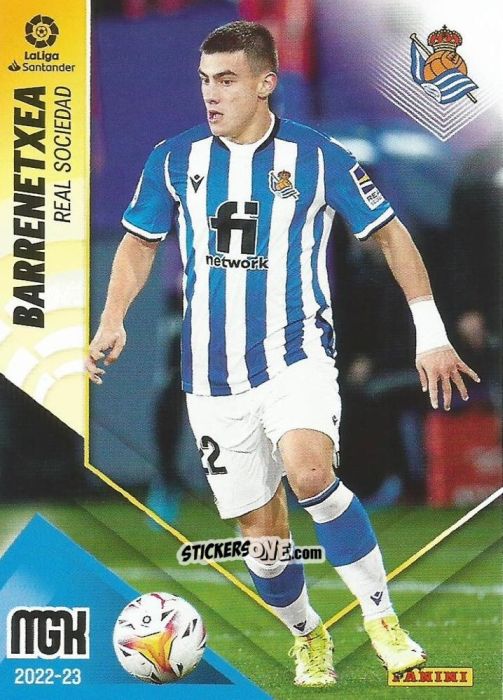 Sticker Barrenechea - Liga 2022-2023. Megacracks n. 295 - Panini