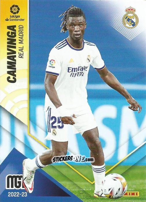 Sticker Camavinga - Liga 2022-2023. Megacracks n. 220 - Panini