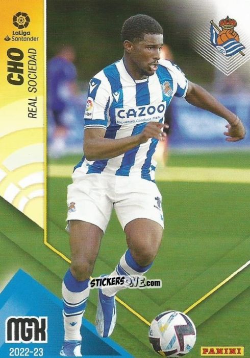Figurina Mohamed-Ali Cho - Liga 2022-2023. Megacracks n. 296 - Panini