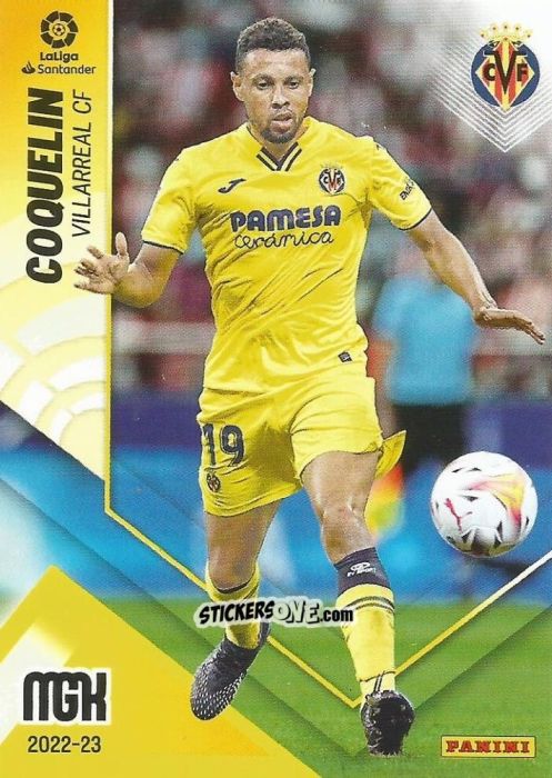 Cromo Coquelin - Liga 2022-2023. Megacracks n. 362 - Panini