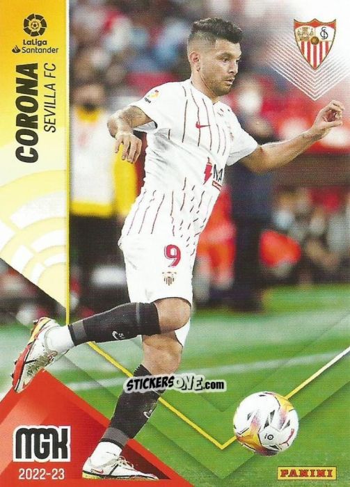 Sticker Corona - Liga 2022-2023. Megacracks n. 312 - Panini