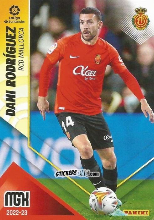 Figurina Dani Rodríguez - Liga 2022-2023. Megacracks n. 237 - Panini