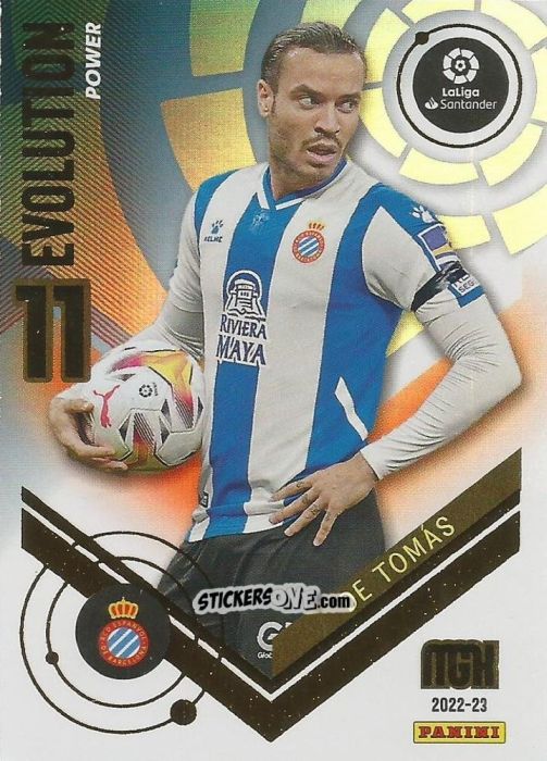 Figurina Raúl De Tomás Gómez - Liga 2022-2023. Megacracks n. P383 - Panini