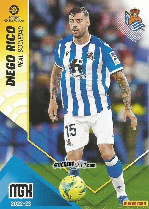 Figurina Diego Rico - Liga 2022-2023. Megacracks n. 288 - Panini