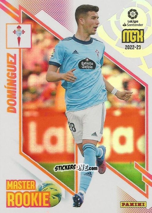 Figurina Carlos Domínguez Cáceres - Liga 2022-2023. Megacracks n. 412 - Panini