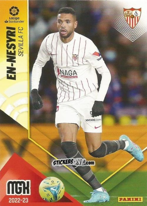 Sticker En Nesyri - Liga 2022-2023. Megacracks n. 315 - Panini