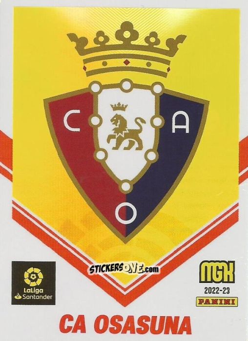 Figurina Escudo - Liga 2022-2023. Megacracks n. 244 - Panini