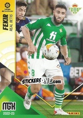 Figurina Fekir - Liga 2022-2023. Megacracks n. 96 - Panini