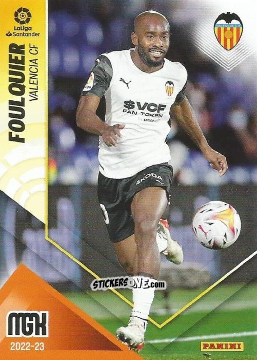 Cromo Foulquier - Liga 2022-2023. Megacracks n. 319 - Panini