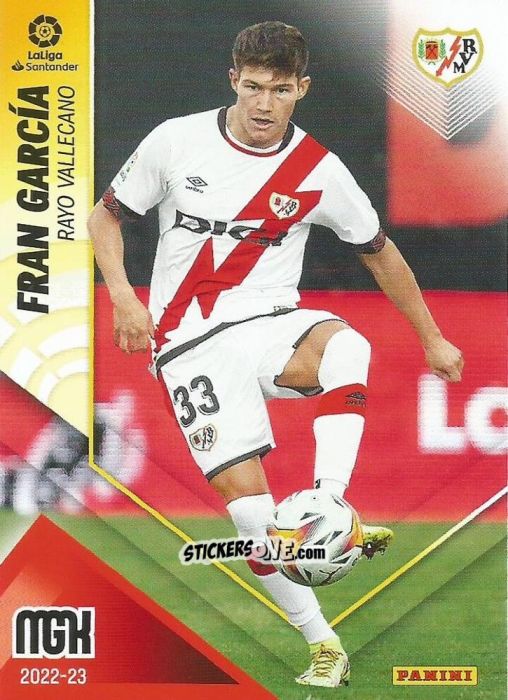 Figurina Fran García - Liga 2022-2023. Megacracks n. 269 - Panini