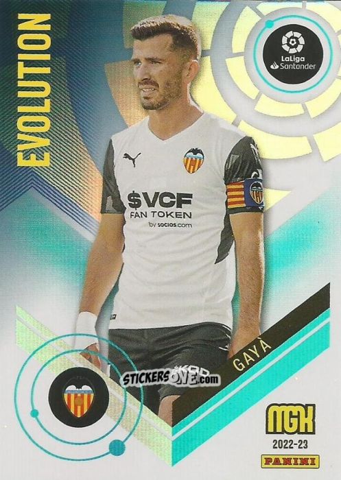Figurina Gayá - Liga 2022-2023. Megacracks n. 387 - Panini